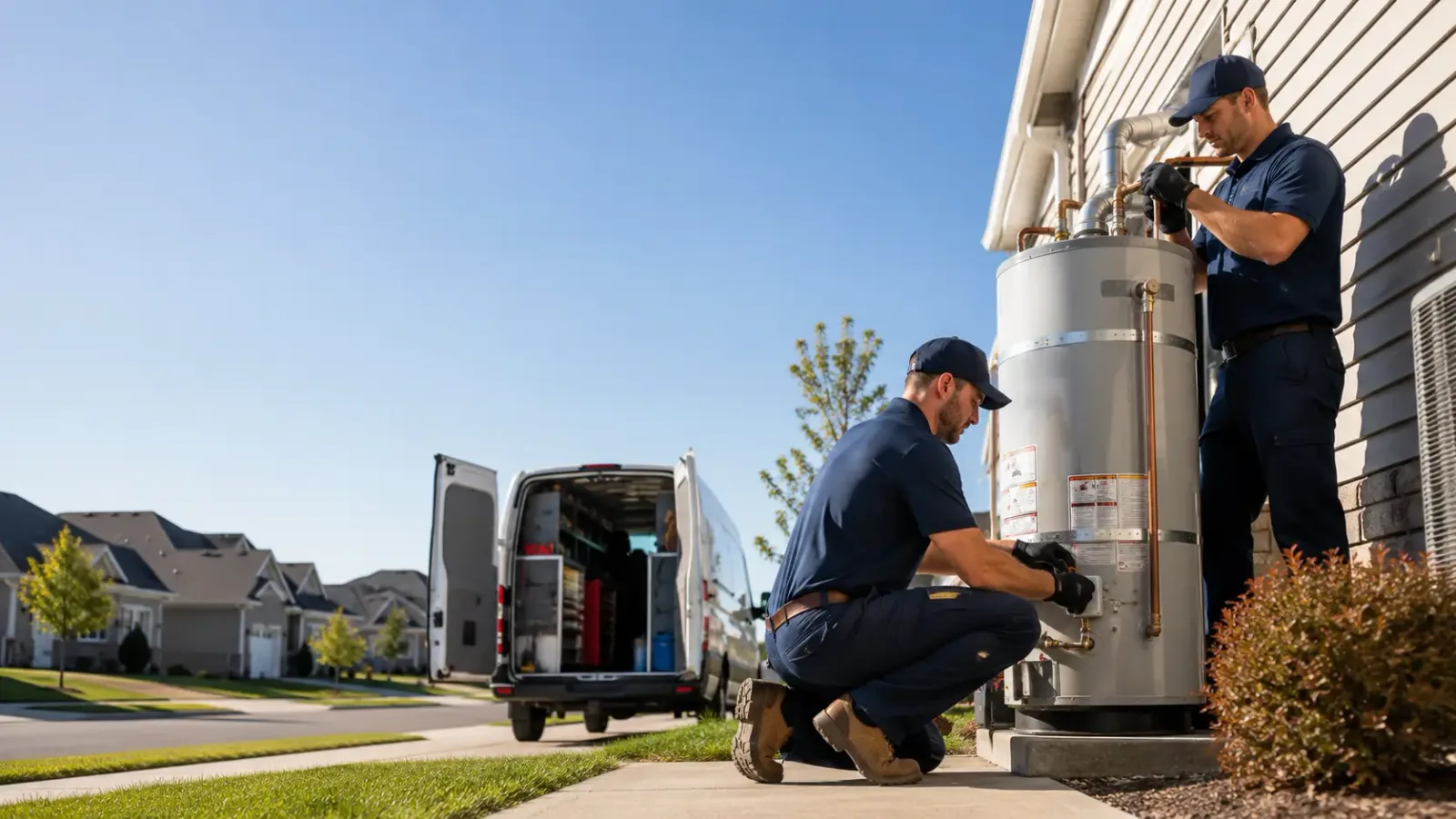 Water Heater Installation in Mcadoo, TX